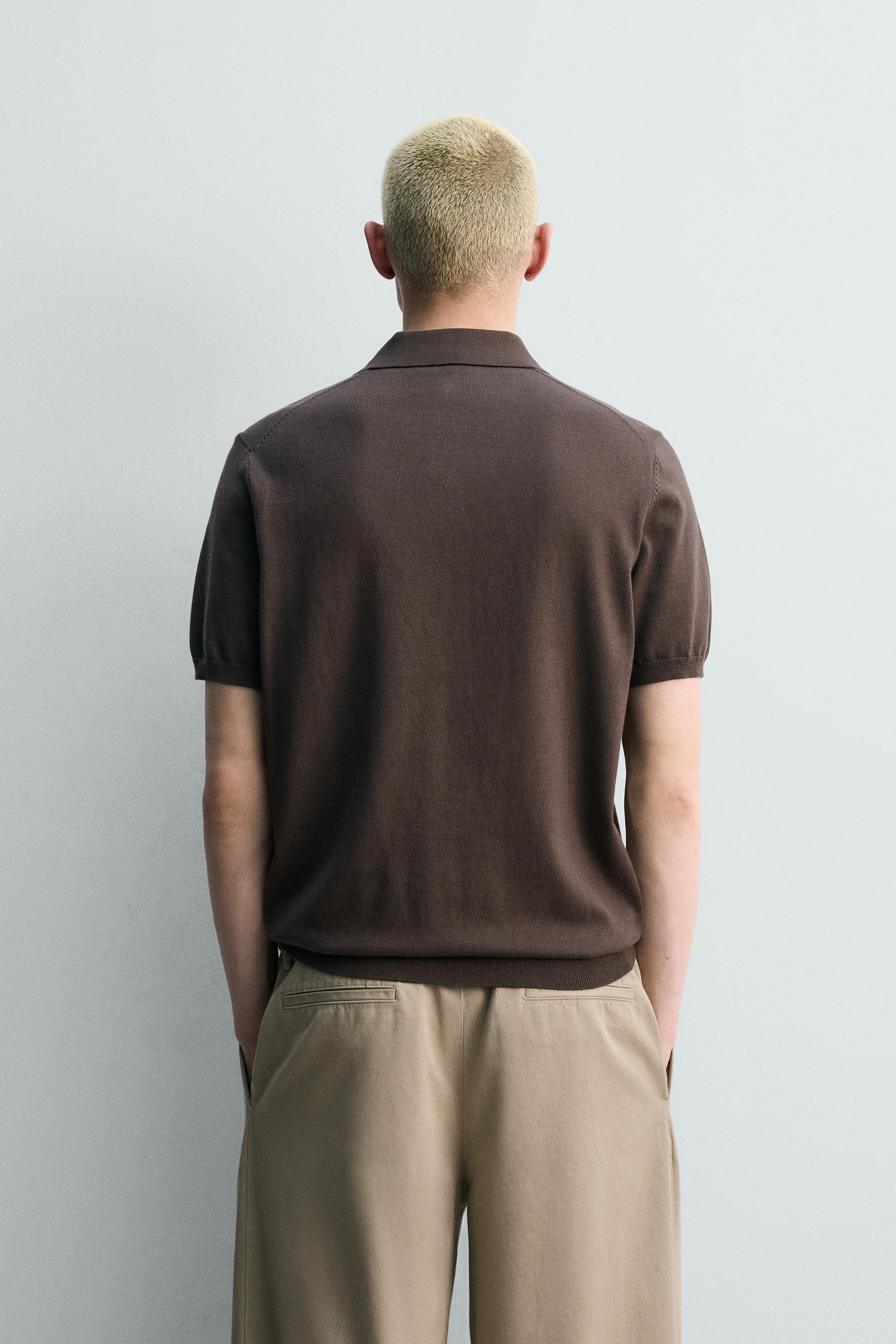 REGULAR FIT KNIT POLO SHIRT